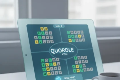 Quordle #1561 hints and answers for Monday, May 4