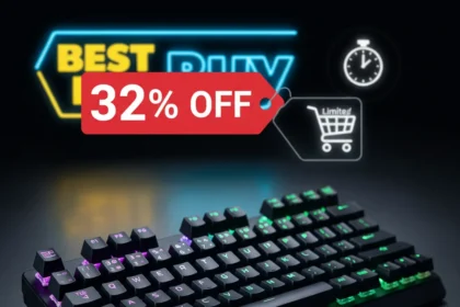 Razer BlackWidow V4 75% Keyboard Hits 32% Discount — AI-generated illustration