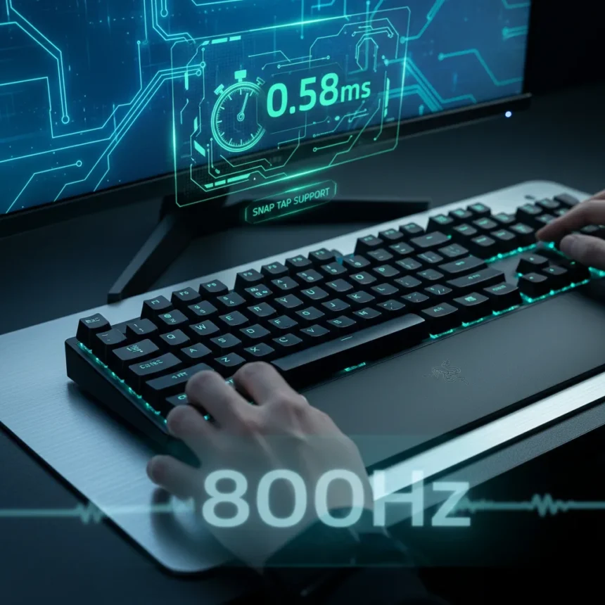 Razer Huntsman V3 Pro TKL 8KHz Cuts Latency in Half