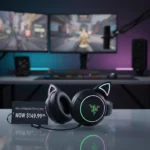 Razer Kraken Kitty V2 Pro Finally Drops to $149.99 — AI-generated illustration
