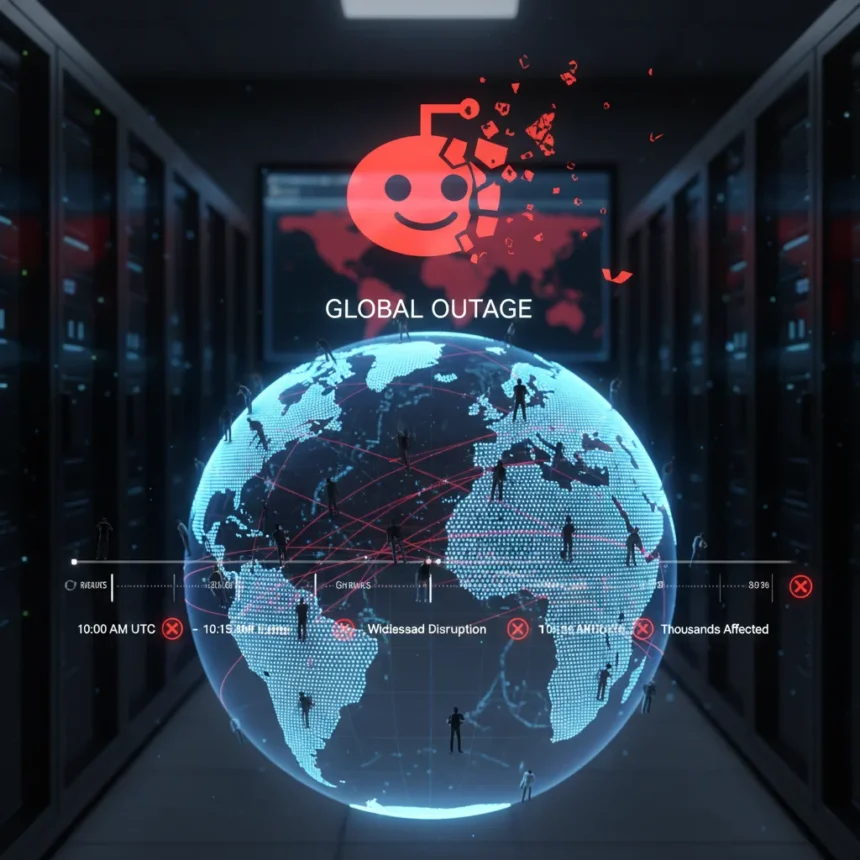 Reddit outage affects thousands of users globally
