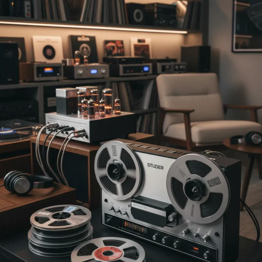 Reel-to-reel tapes are making a comeback in high-fidelity audio