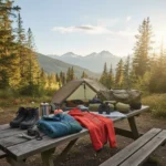 REI spring camping deals save up to 50% on outdoor gear — AI-generated illustration