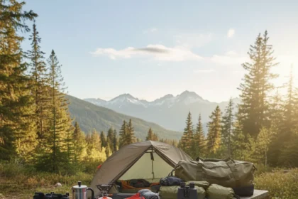 REI spring camping deals save up to 50% on outdoor gear — AI-generated illustration