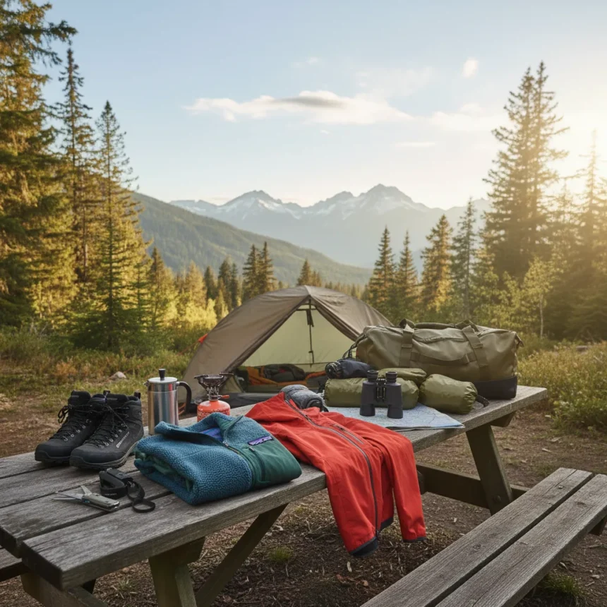 REI spring camping deals save up to 50% on outdoor gear — AI-generated illustration