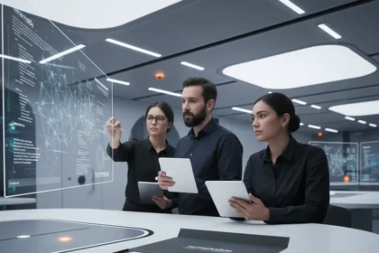 reMarkable's R&D on protecting human thinking in AI workplaces — AI-generated illustration