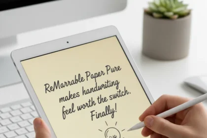 ReMarkable Paper Pure makes handwriting feel worth the switch