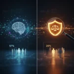 Why researchers distrust AI despite majority adoption — AI-generated illustration