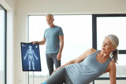 Resistance band hip exercises for over 60s explained