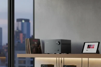 Roksan Attessa Streaming Amplifier Solves Hi-Fi Space Constraints — AI-generated illustration