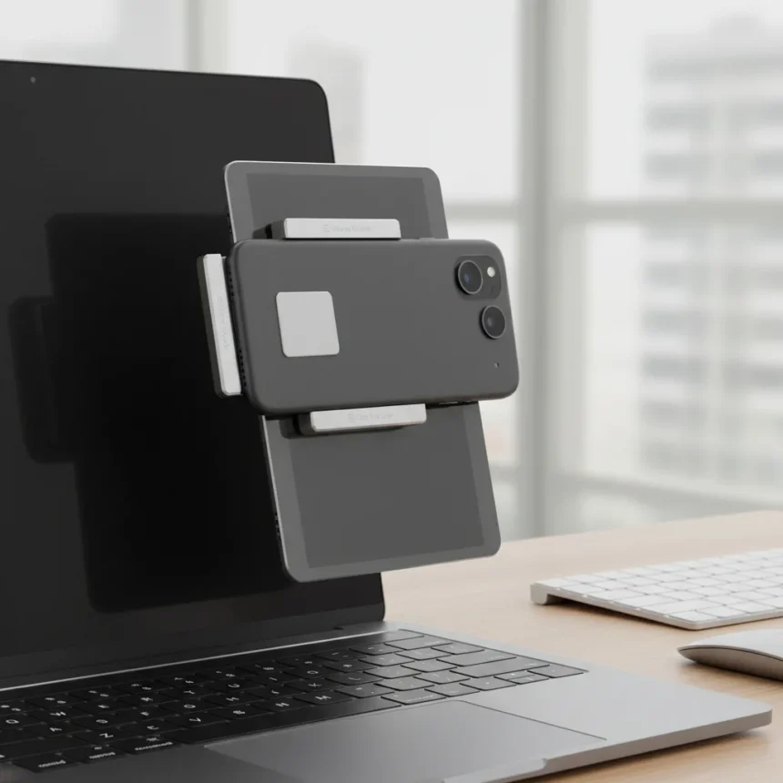 Rolling Square Edge Pro Core: Invisible phone mount that actually sticks