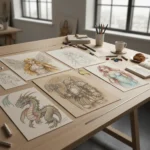 Rossana Castellino's fantasy character art transcends digital
