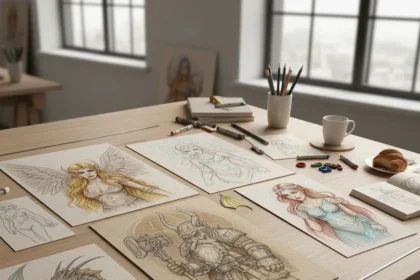 Rossana Castellino's fantasy character art transcends digital
