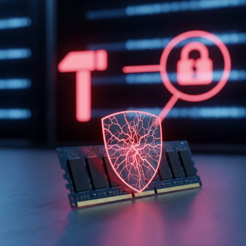 Rowhammer vulnerability exposes endpoint security flaws