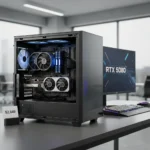 RTX 5080 PC bundle at $2,849 undercuts comparable builds — AI-generated illustration