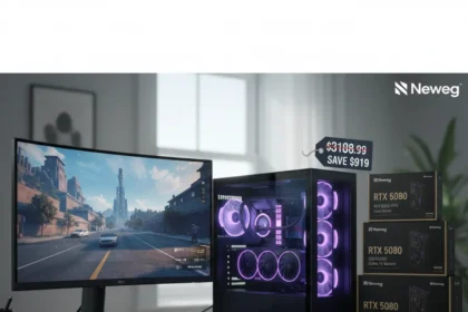 RTX 5080 Gaming PC Bundle Hits $3,189 With $919 Savings
