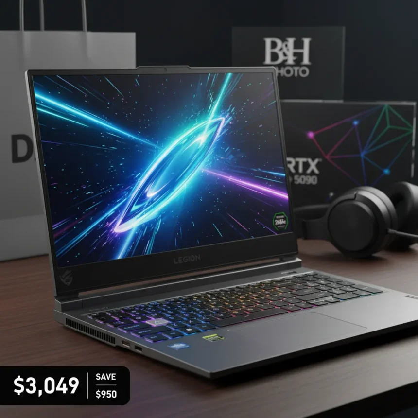 RTX 5090 Legion Pro 7i OLED gaming laptop hits $3,049