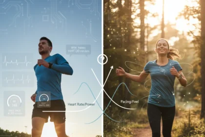Running pace methods compared: which pacing strategy works best — AI-generated illustration