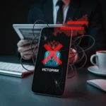Russia's Censorship Campaign Targets Independent News Apps — AI-generated illustration