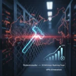 Russia's VPN crackdown targets 92% block rate by 2030 — AI-generated illustration