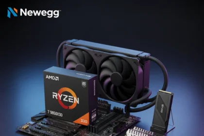 Ryzen 7 9850X3D AM5 bundle hits $1,215 at Newegg—$558 off