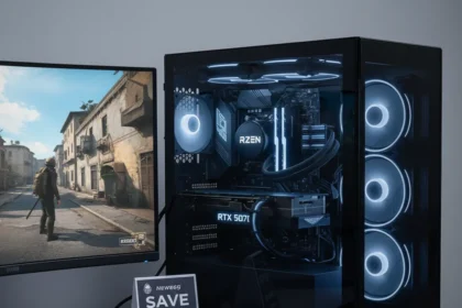 Ryzen 9850X3D gaming PC combo saves $444 at Newegg