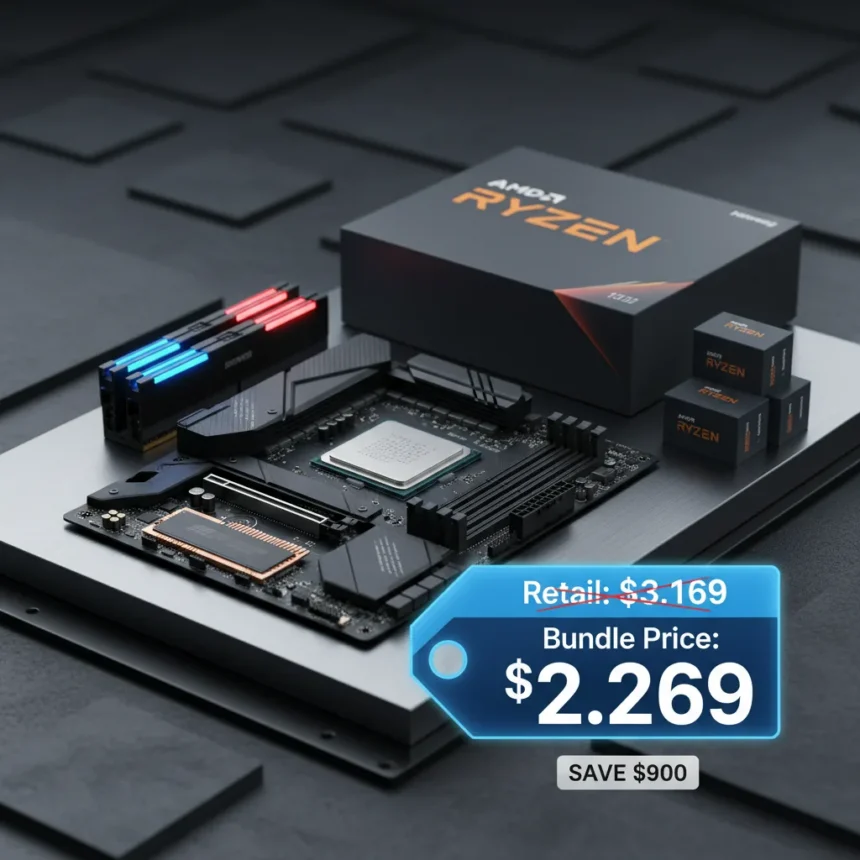 AMD Ryzen 9 9950X3D2 Combo Drops $900 at Newegg
