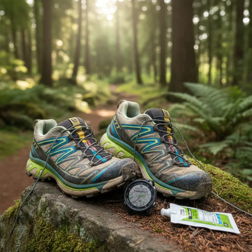 Salomon XT-6 Trail Shoes: Hype Meets Reality After One Week — AI-generated illustration
