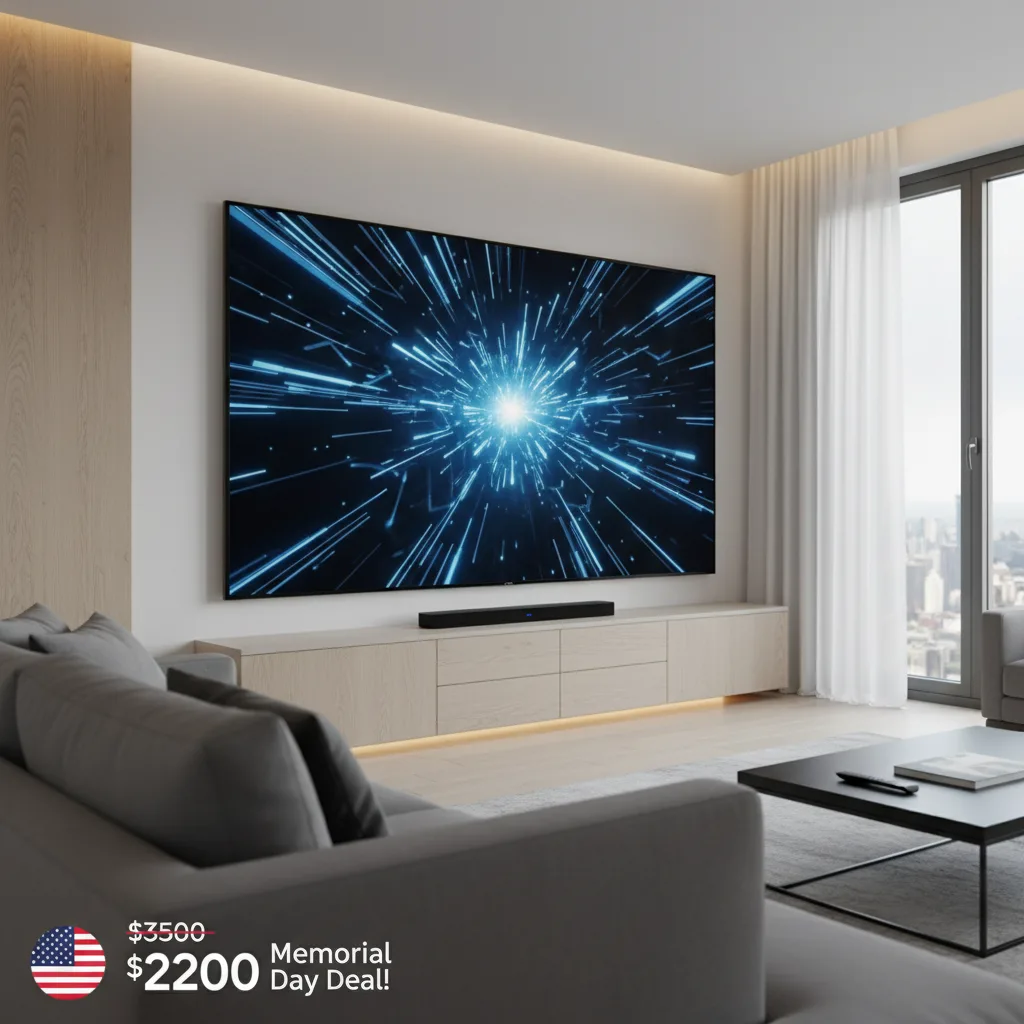 77-inch Samsung Smart TV drops $1,300 for Memorial Day