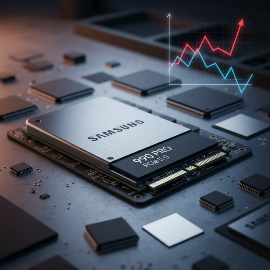 Samsung 9100 Pro PCIe 5.0 SSD finally drops in price
