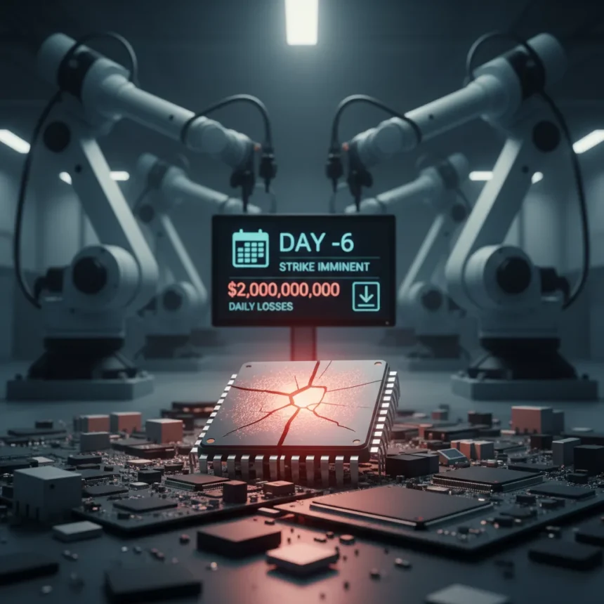 Samsung Chip Strike Threat Could Cost Billions Per Day