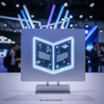 Samsung display tech hints at Galaxy e-reader future — AI-generated illustration