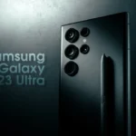 a close up of a samsung galaxy s23 ultra phone