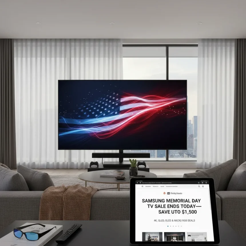 Samsung Memorial Day TV sale ends today—save up to $1,500