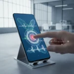 Samsung's new OLED displays with health sensors redefine phone screen ambitions — AI-generated illustration
