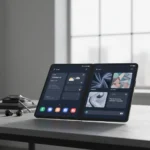 Samsung One UI 9 leak reveals Wide Fold design shift — AI-generated illustration