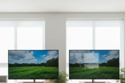 Samsung S90H OLED TV challenges LG C6 with Glare Free tech — AI-generated illustration