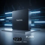 SanDisk 8TB External SSD Hits $739—Pro Storage at 11 Cents/GB