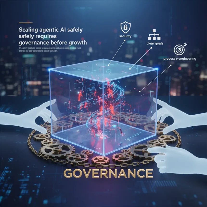 Scaling agentic AI safely requires governance before growth