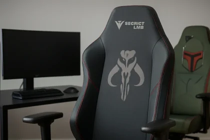 Secretlab Mandalorian Titan Evo chair targets Star Wars hype — AI-generated illustration