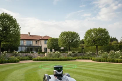 Segway Navimow i208 LiDAR: Wire-Free Mowing for Serious Gardens — AI-generated illustration