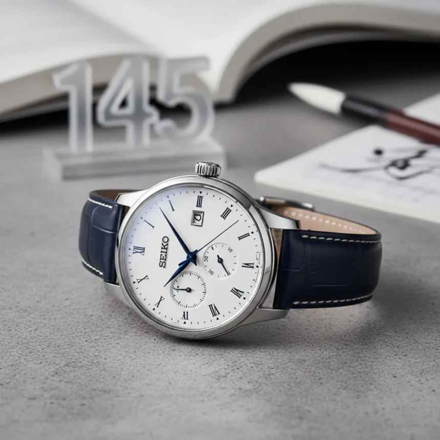 Seiko Presage Craftsmanship Classic marks 145th with porcelain