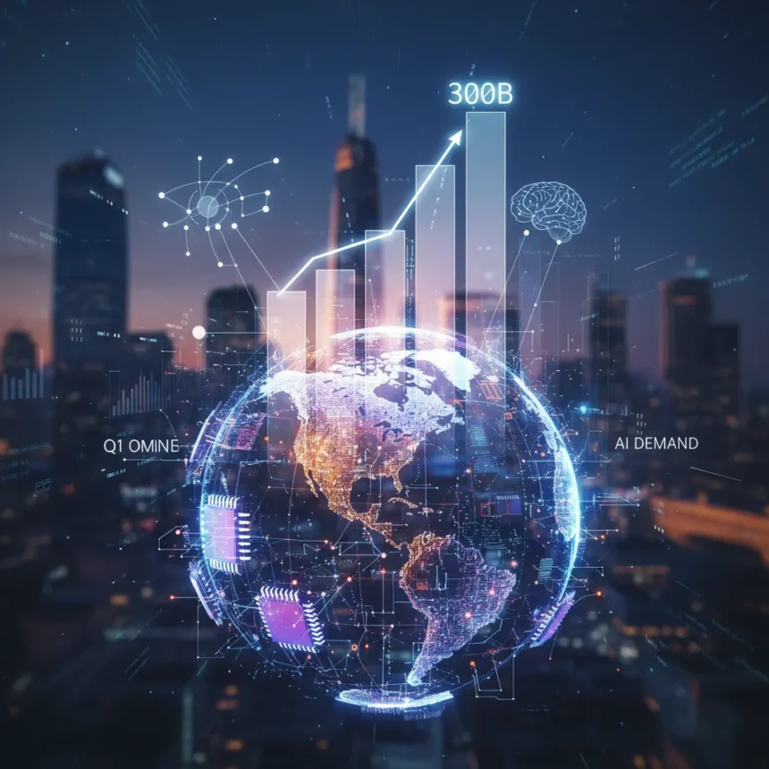Global semiconductor sales near $300B in Q1 2026