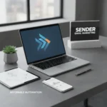 Sender Email Marketing: Affordable Automation Without the Complexity — AI-generated illustration