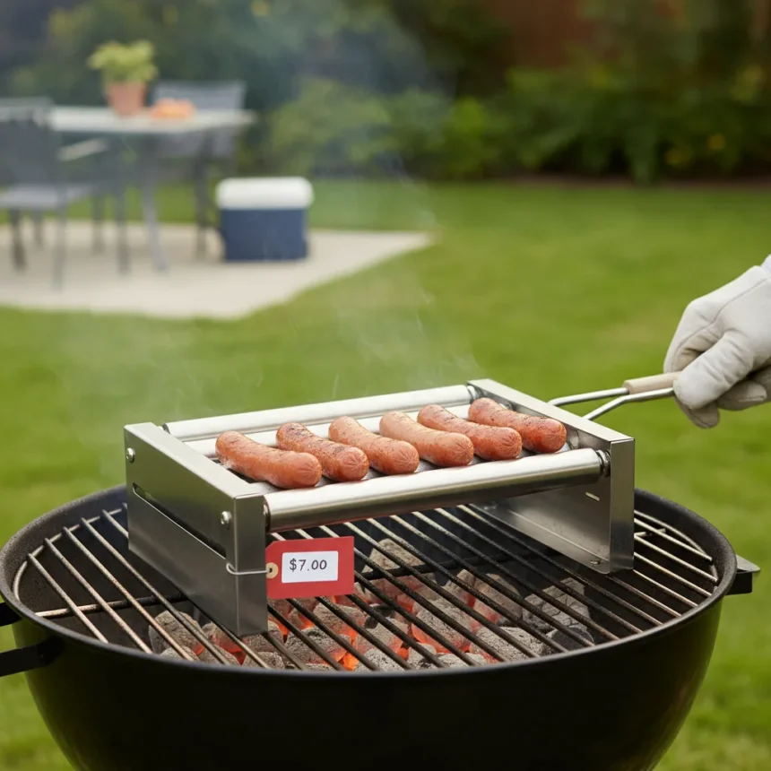 This $7 grilling hack makes perfect hot dogs effortless