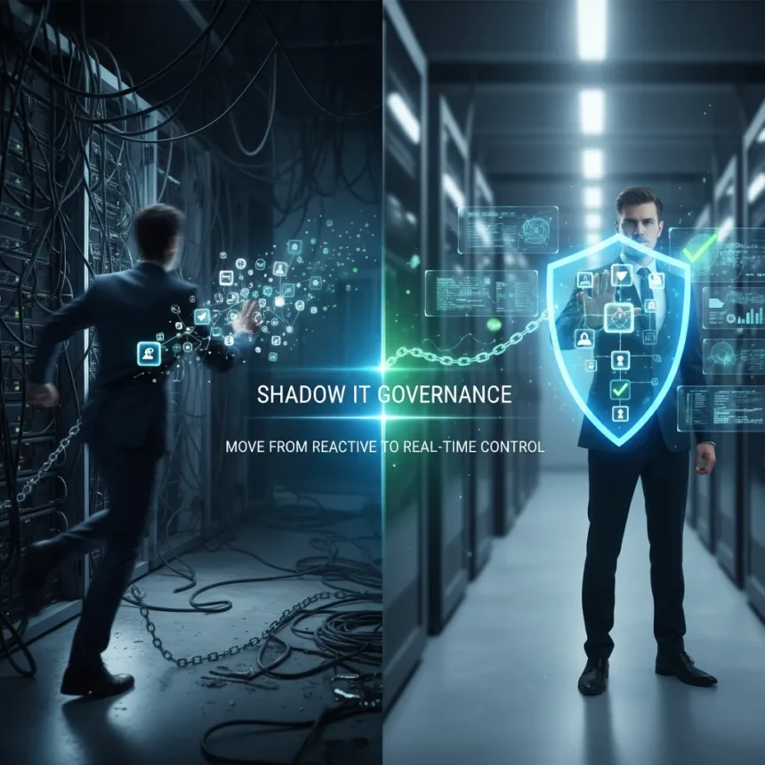 Shadow IT governance: Move from reactive to real-time control