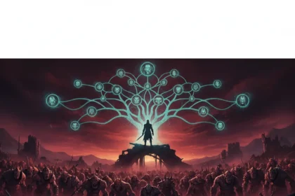 Shadow of Mordor's Nemesis System Still Dominates 12 Years Later — AI-generated illustration