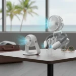 Shark ChillPill 3-in-1 portable fan delivers versatile cooling — AI-generated illustration