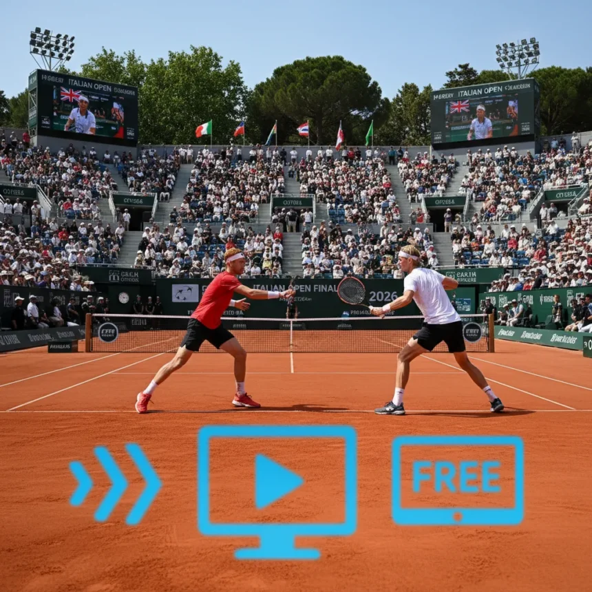 Watch Sinner vs Ruud Italian Open 2026 Final Free