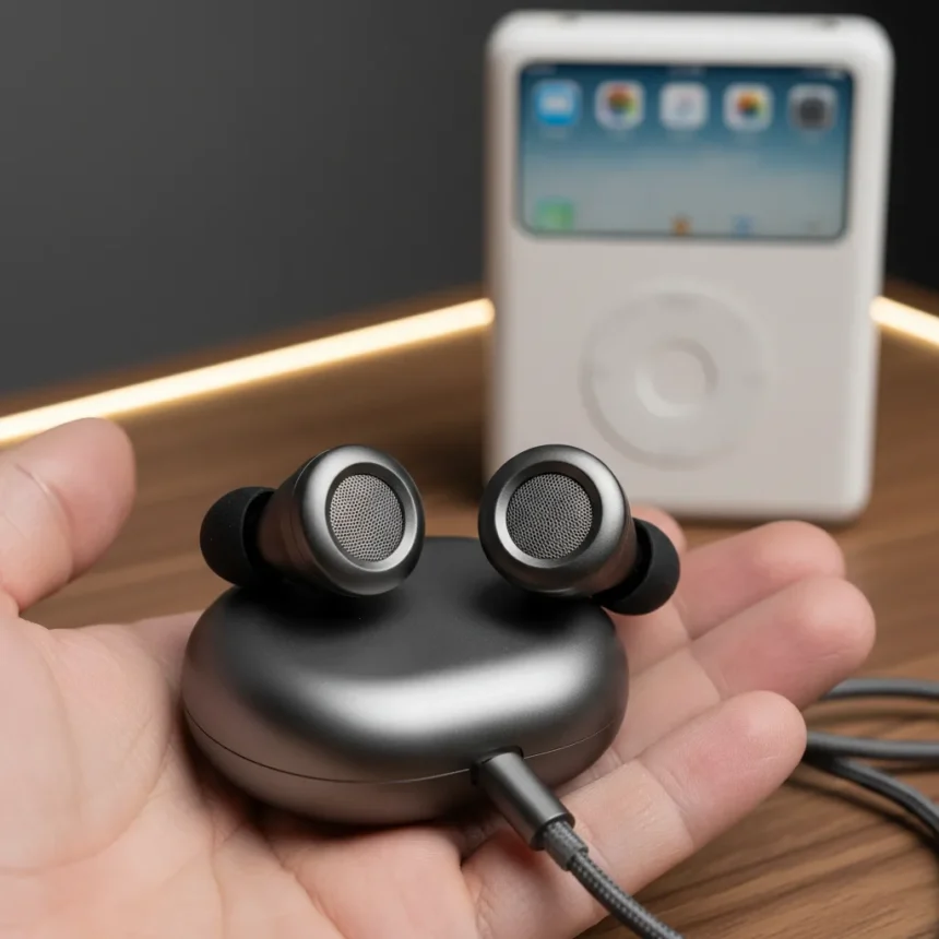 Sivga M260 earbuds revive iPod disc design with hi-res audio